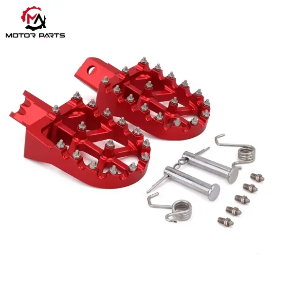 أوتاد قدم من الألومنيوم باستخدام الحاسب الآلي لمساند قدم الدراجة الترابية من Sur-Ron Light Bee CRF150F CRF230F