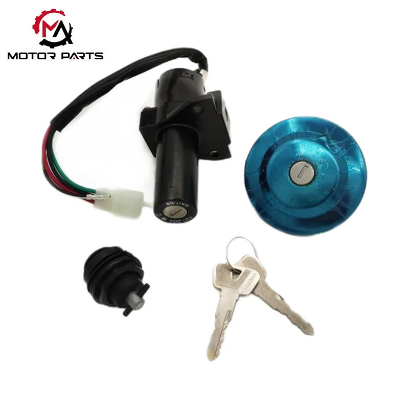 ياماها YBR125 TTR125 دراجة نارية مفتاح إشعال قفل غطاء خزان الوقود